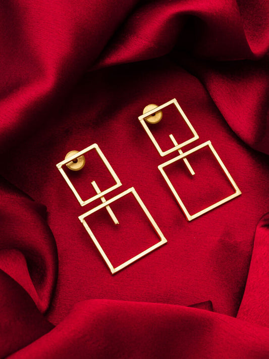 Gold Plated Stud Earrings