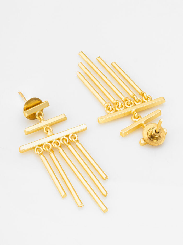 Gold Plated Stud Earrings