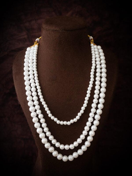 Pearl Necklace Full Length